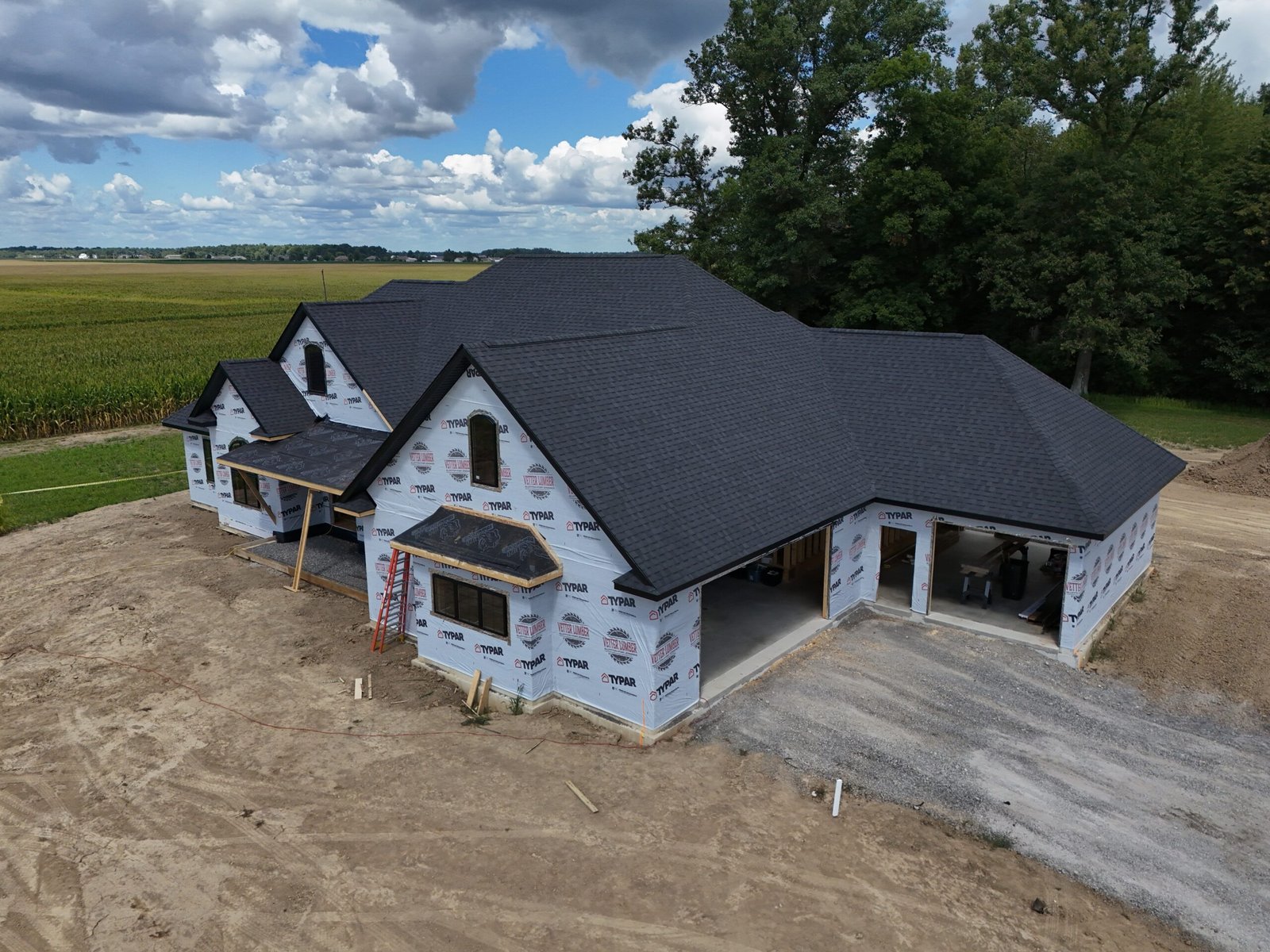 Asphalt Shingle on New Construction Home