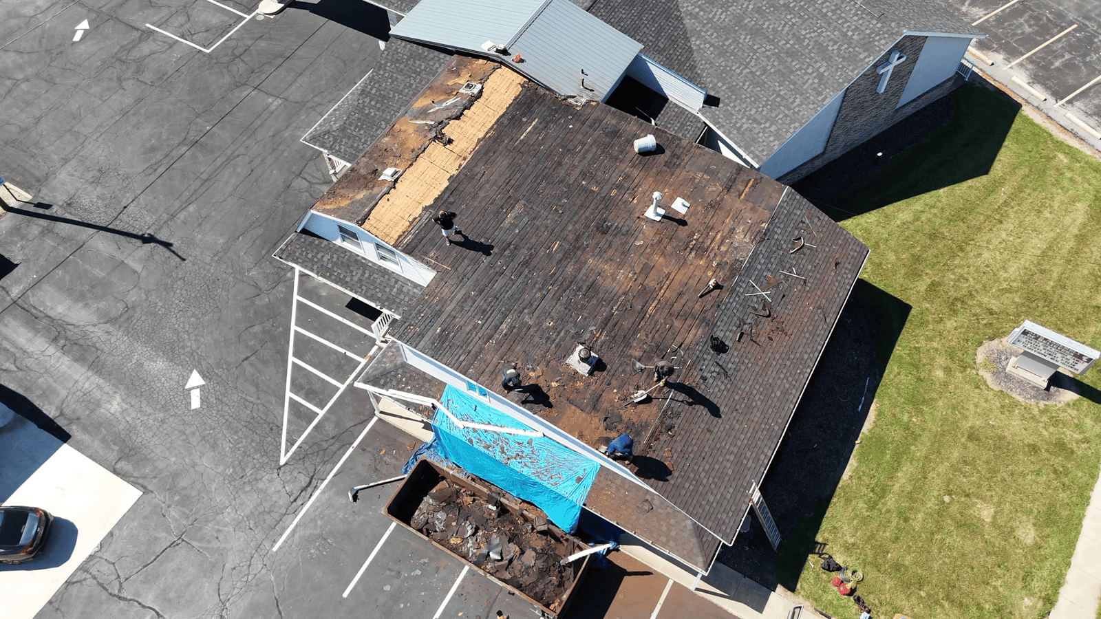 Flat Roof Replacement – Ottawa Ohio
